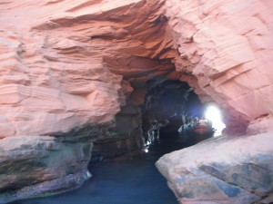 Caves and cliffs (boat tour or zodiac tour)