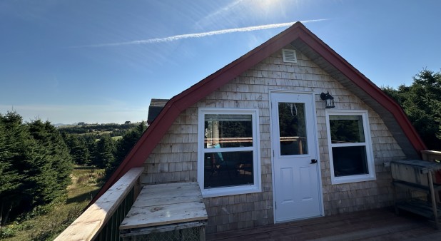 Door and front balcony