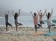 Cours de yoga en groupe