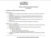 Code governing procedures and code of ethics applicable to complaints (French only)