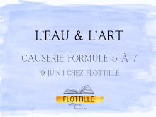 L'eau et l'art | Causerie